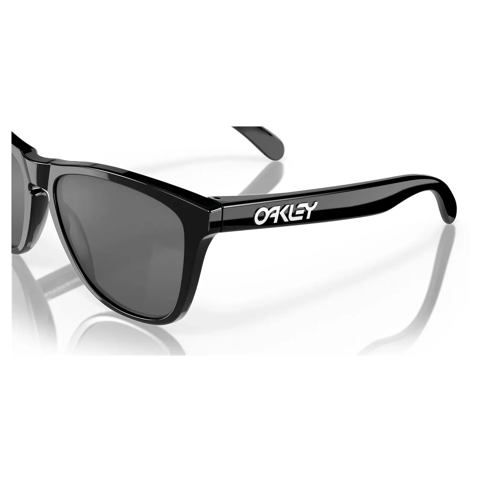 Oakley Frogskin Sunglasses - Polished Black/Prizm Black