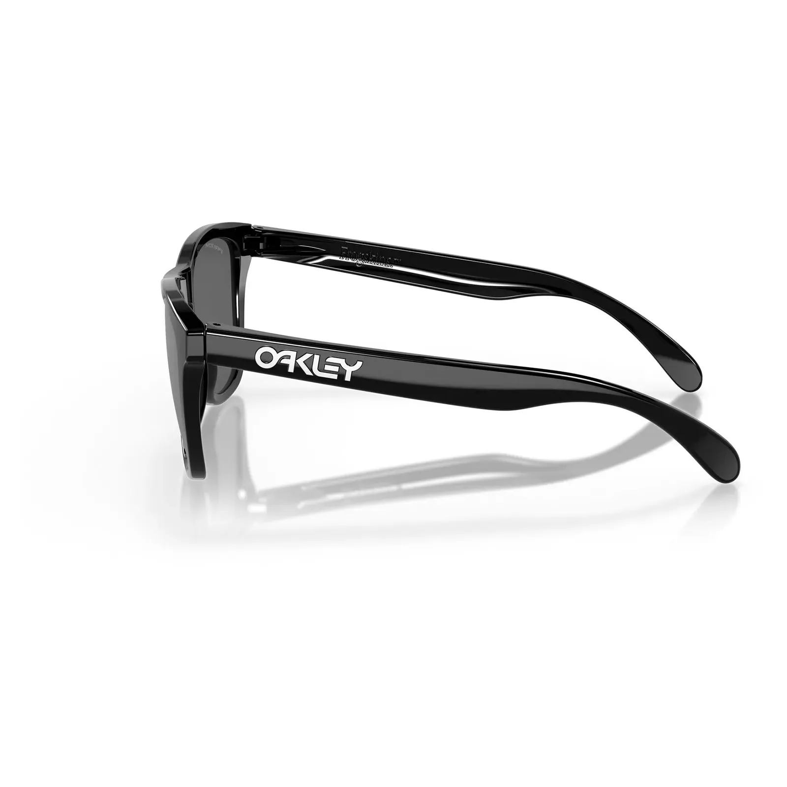 Oakley Frogskin Sunglasses - Polished Black/Prizm Black