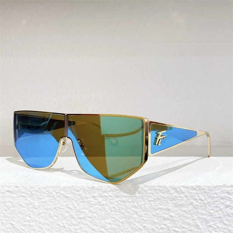 Pre Order:  Geometric One-Piece Sunglasses