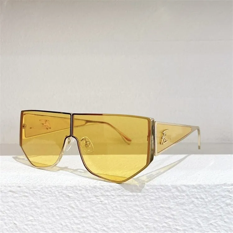 Pre Order:  Geometric One-Piece Sunglasses