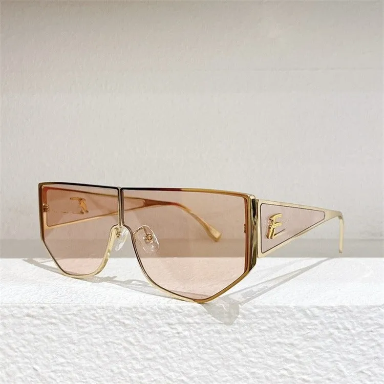 Pre Order:  Geometric One-Piece Sunglasses