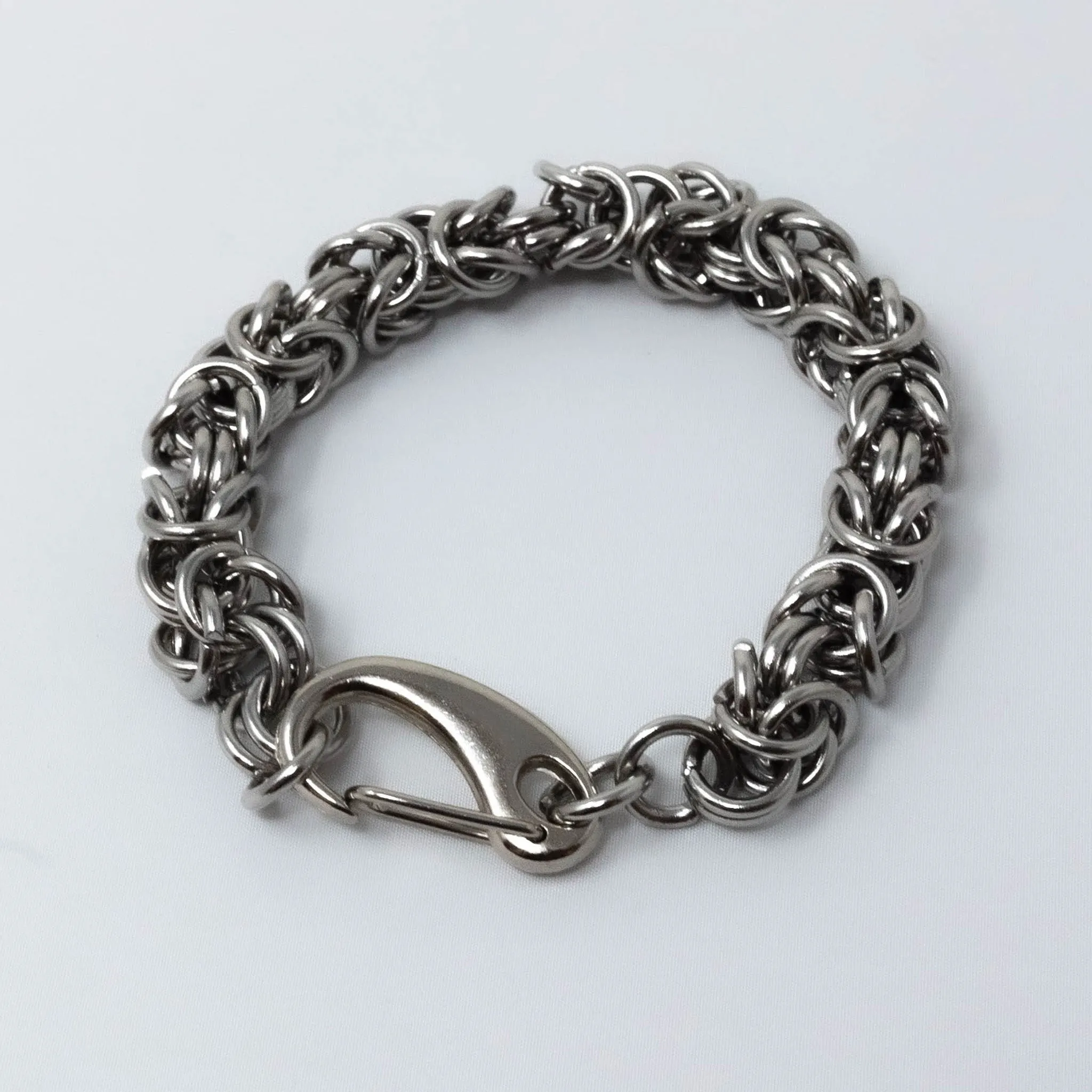 Sarah Troy Chunky Chrome 8" Bracelet