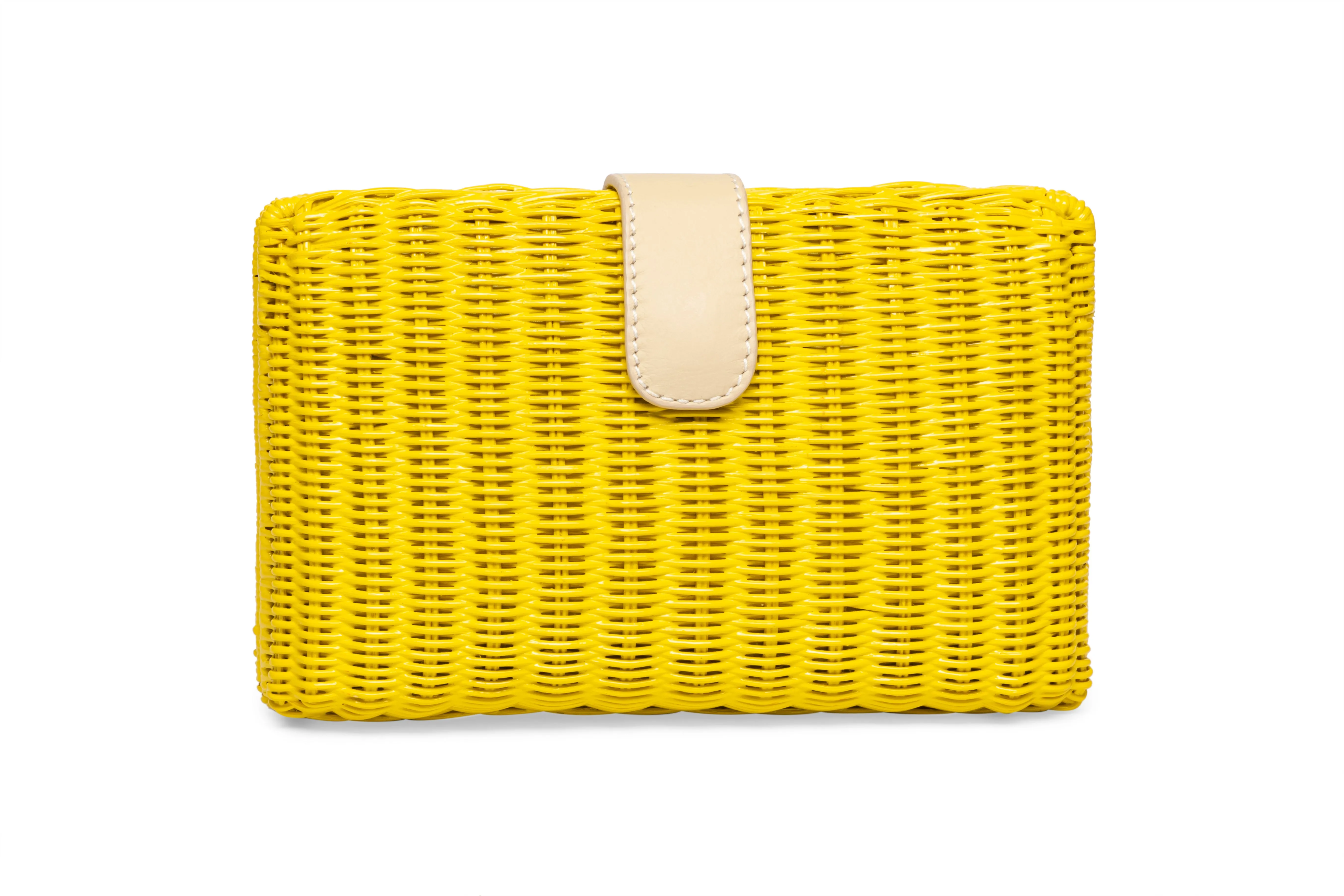 Sen Clutch - Lemon Yellow