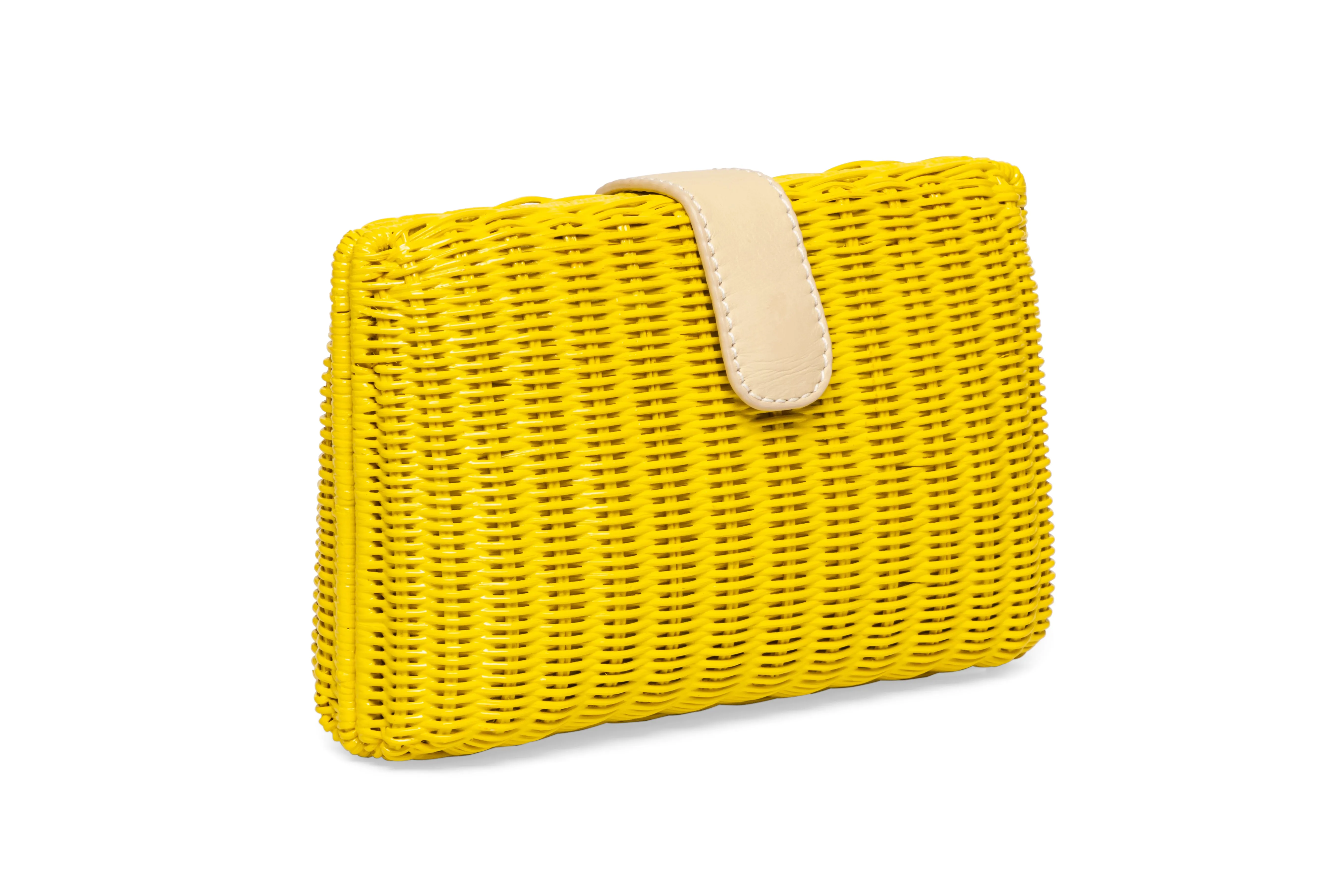 Sen Clutch - Lemon Yellow