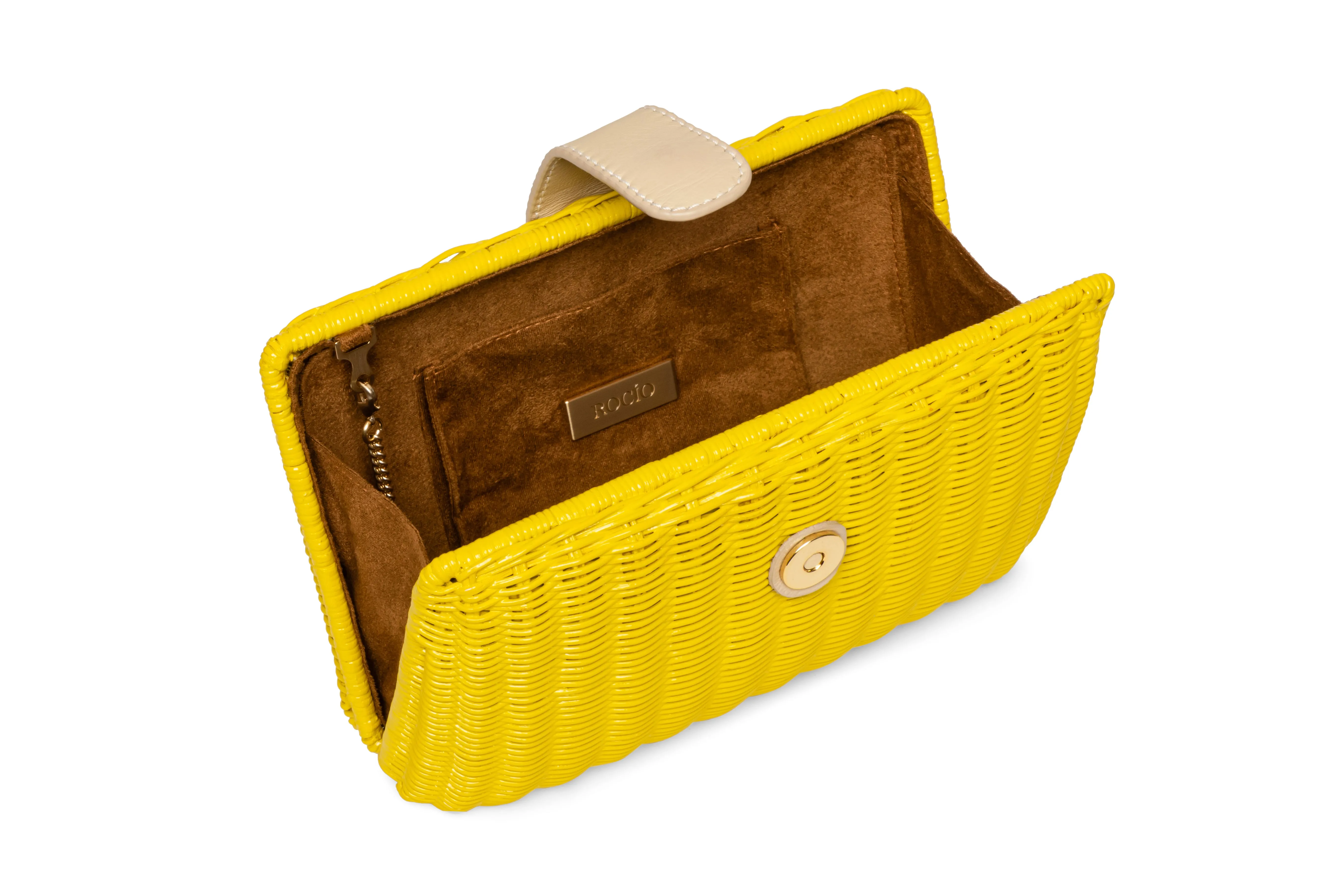 Sen Clutch - Lemon Yellow