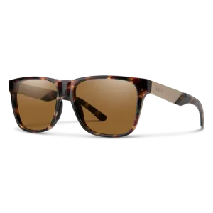 Smith Lowdown Steel Dark Tortoise Frame - ChromaPop Polarized Brown Lens - Polarized Sunglasses