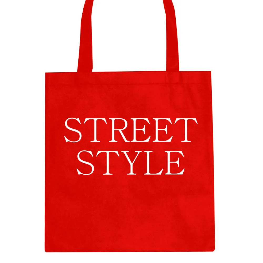 Street Style Photography Tote Bag