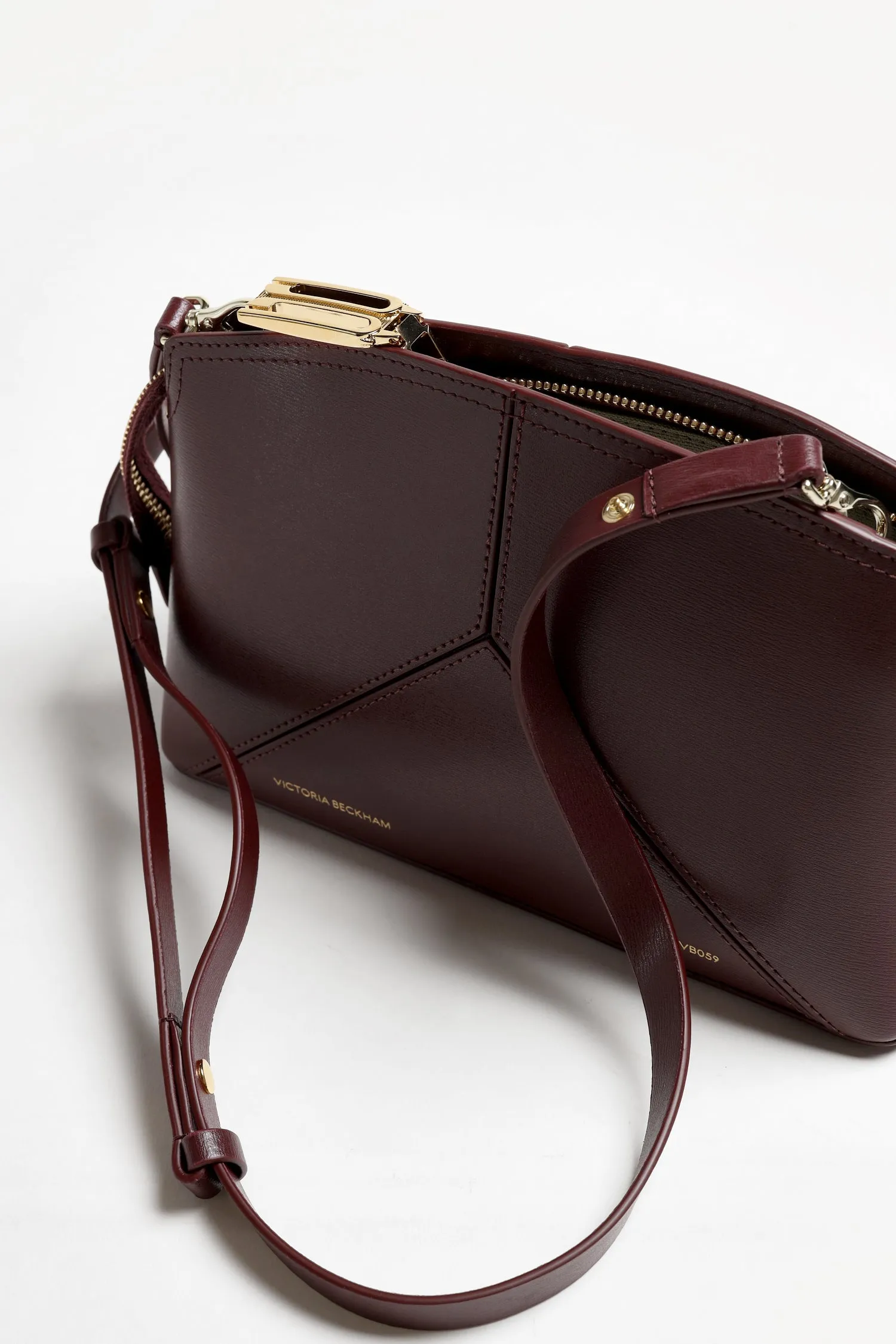 Tasche Victoria Crossbody in Burgundy