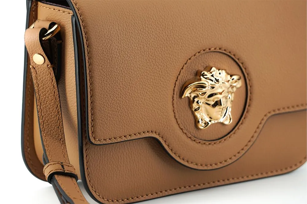 Versace Medusa Brown Shoulder Bag