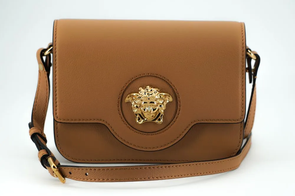 Versace Medusa Brown Shoulder Bag